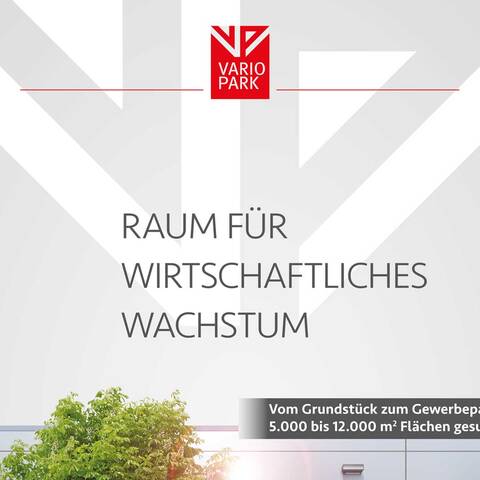 Titelmotiv der Akquisitionsbroschüre der VarioPark GmbH